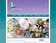 Tablet Screenshot of francesdunnflorist.com.au